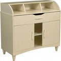 Aparador con nichos altos y puertas inferiores - beige